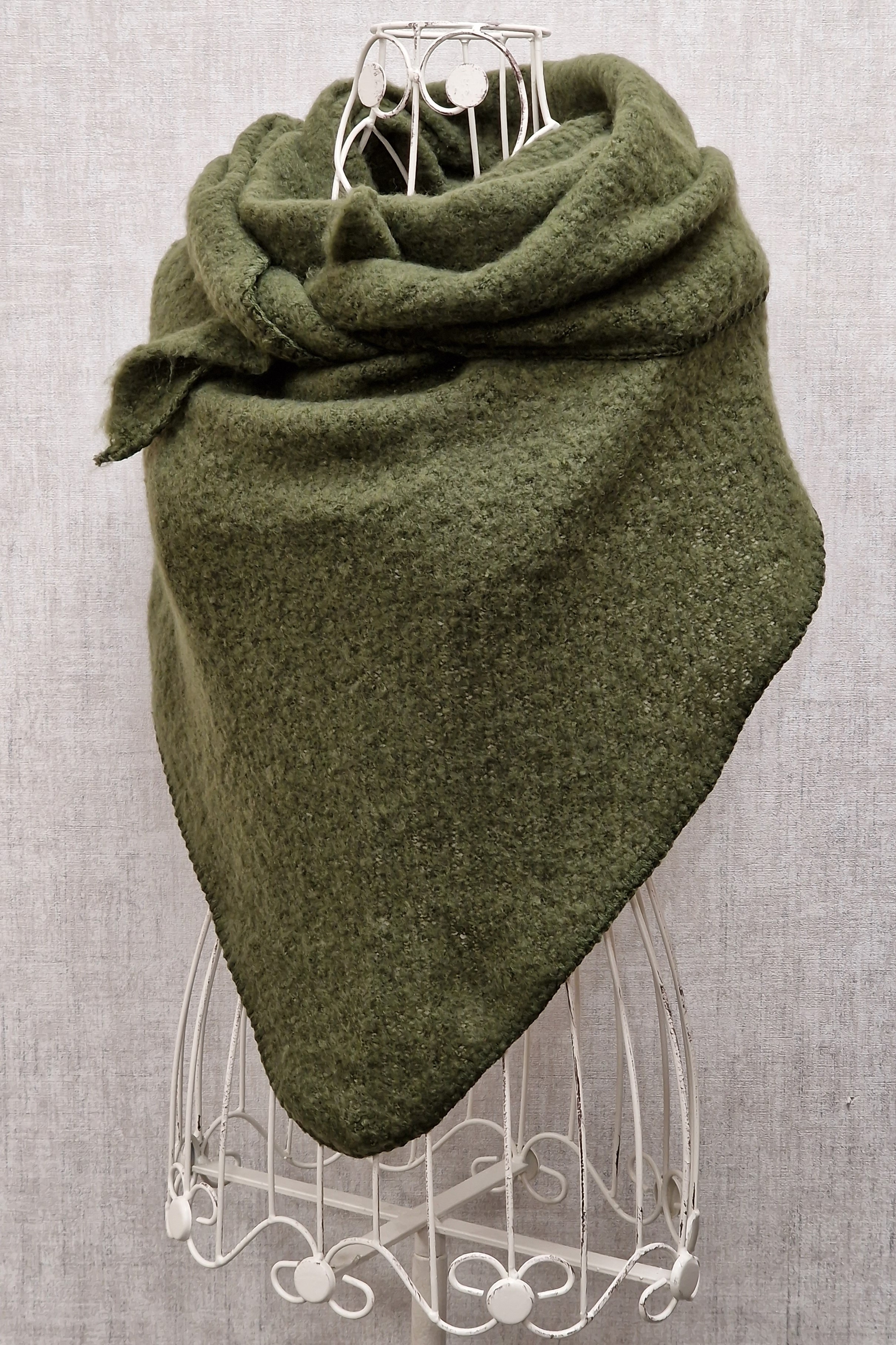 Damen Dreieckstuch – Dreiecksschal – Winterschal flauschig 