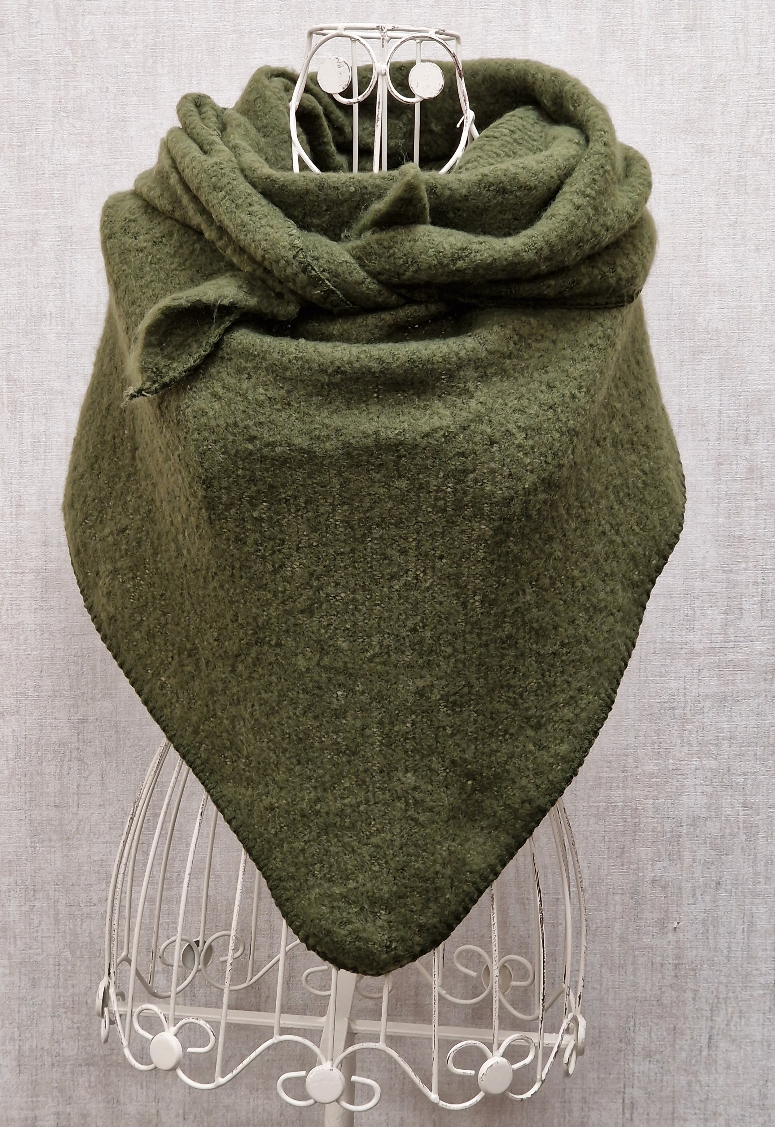 Damen Dreieckstuch – Dreiecksschal – Winterschal flauschig 