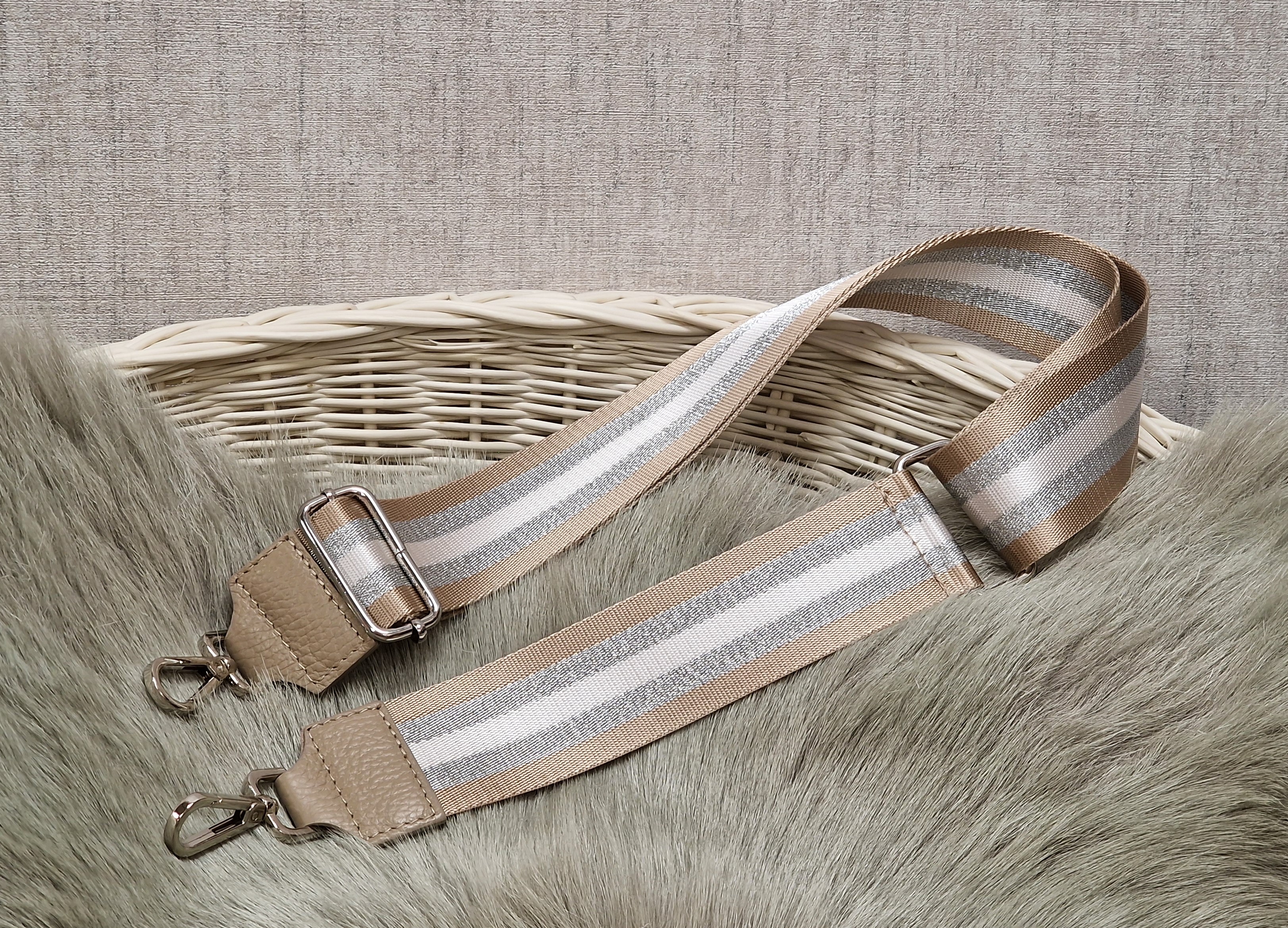 Wechselgurt für Taschen – Beige 1 – Taschenriemen 