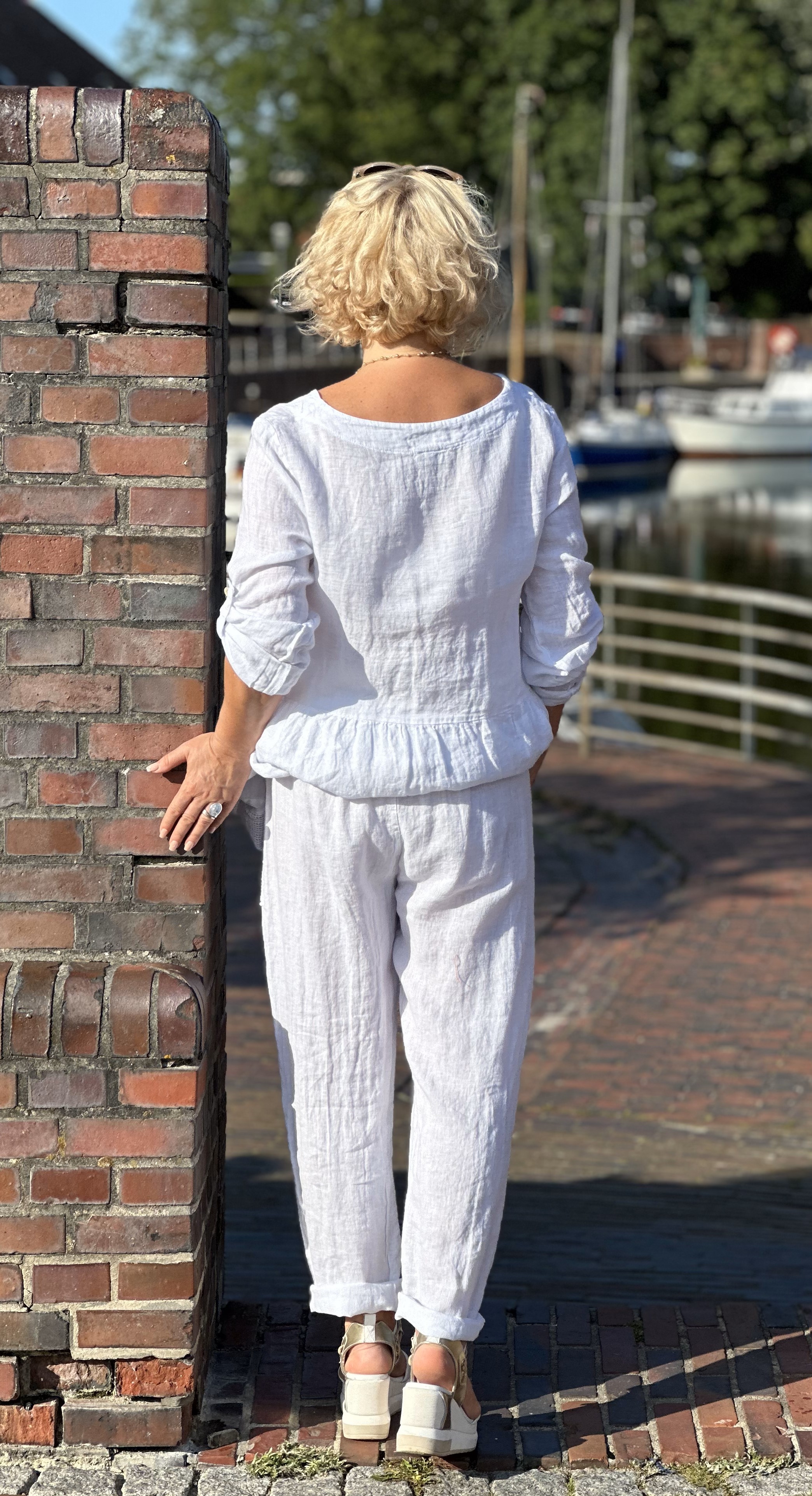 Leinen Hose  – Sommerhose – Damenhose 