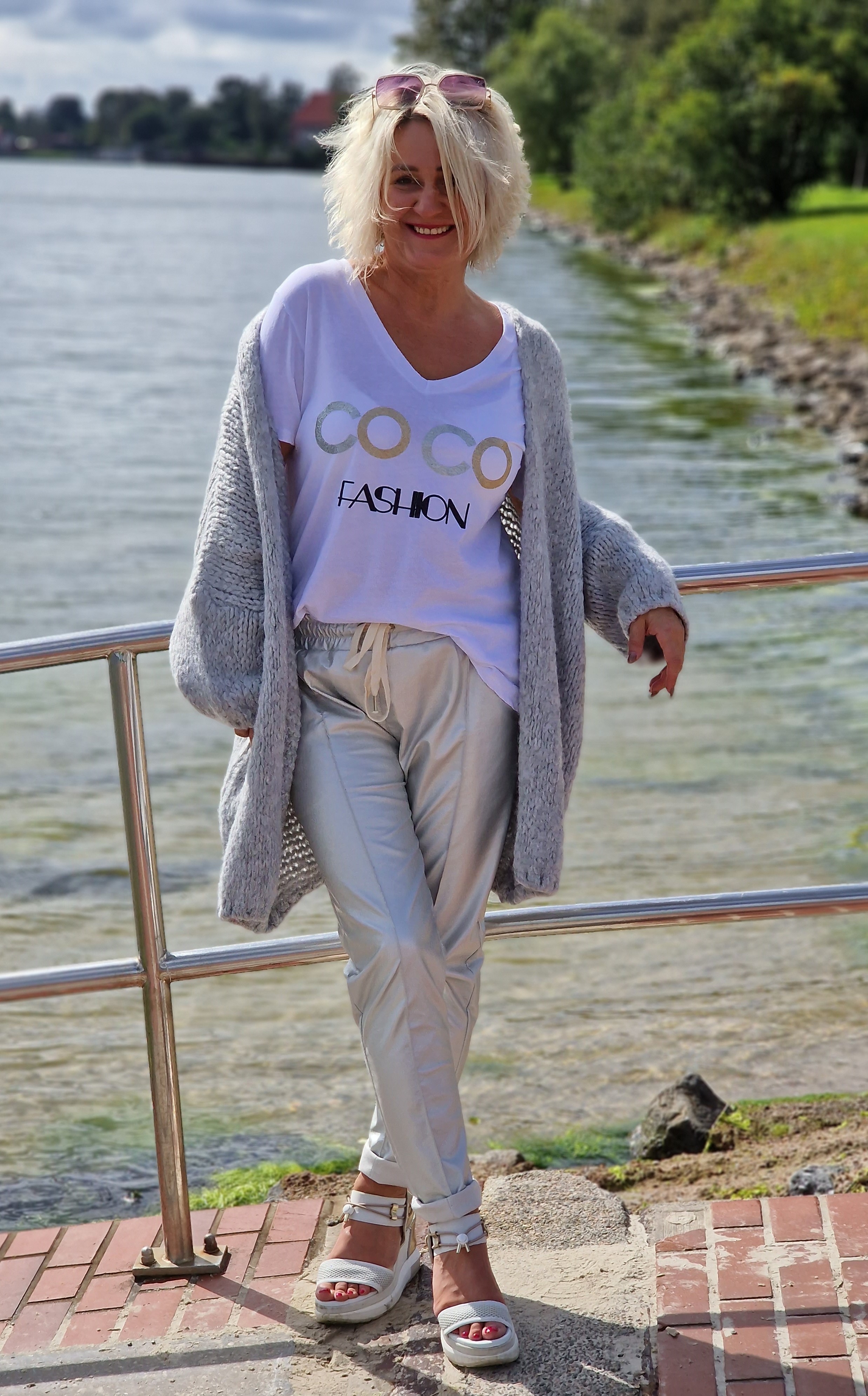 T-Shirt "Coco Fashion" – Druck T-Shirt – Sommershirt  