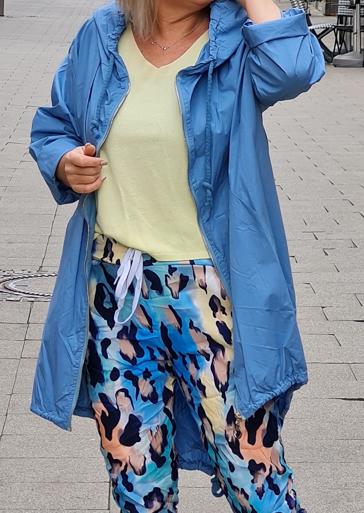 Parka mit Kaputze – Damenparka – Sommerjacke – "Diva"