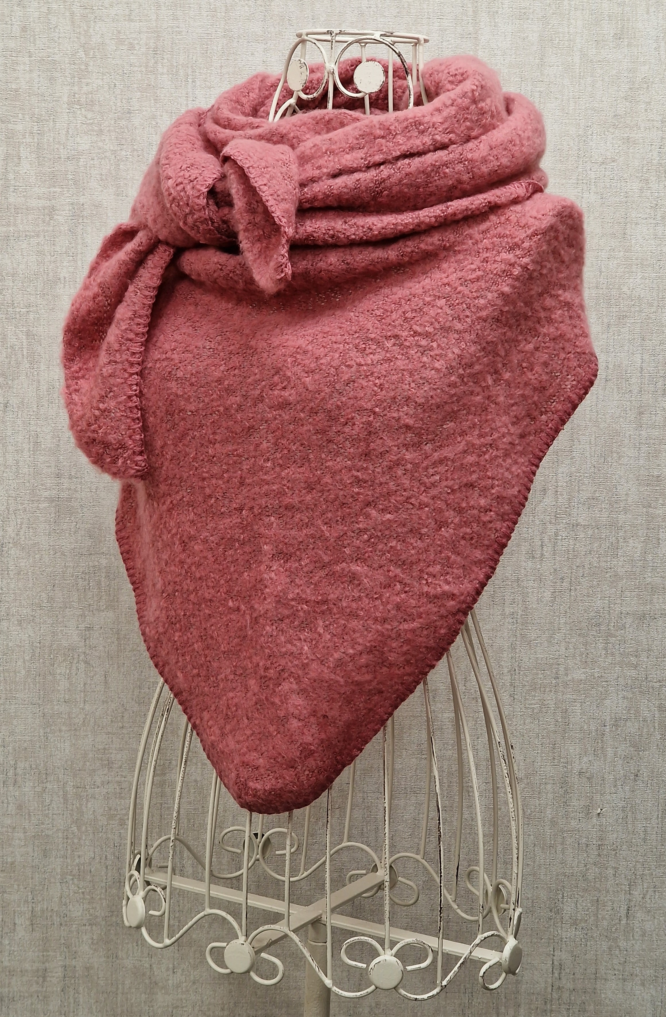 Damen Dreieckstuch – Dreiecksschal – Winterschal flauschig 