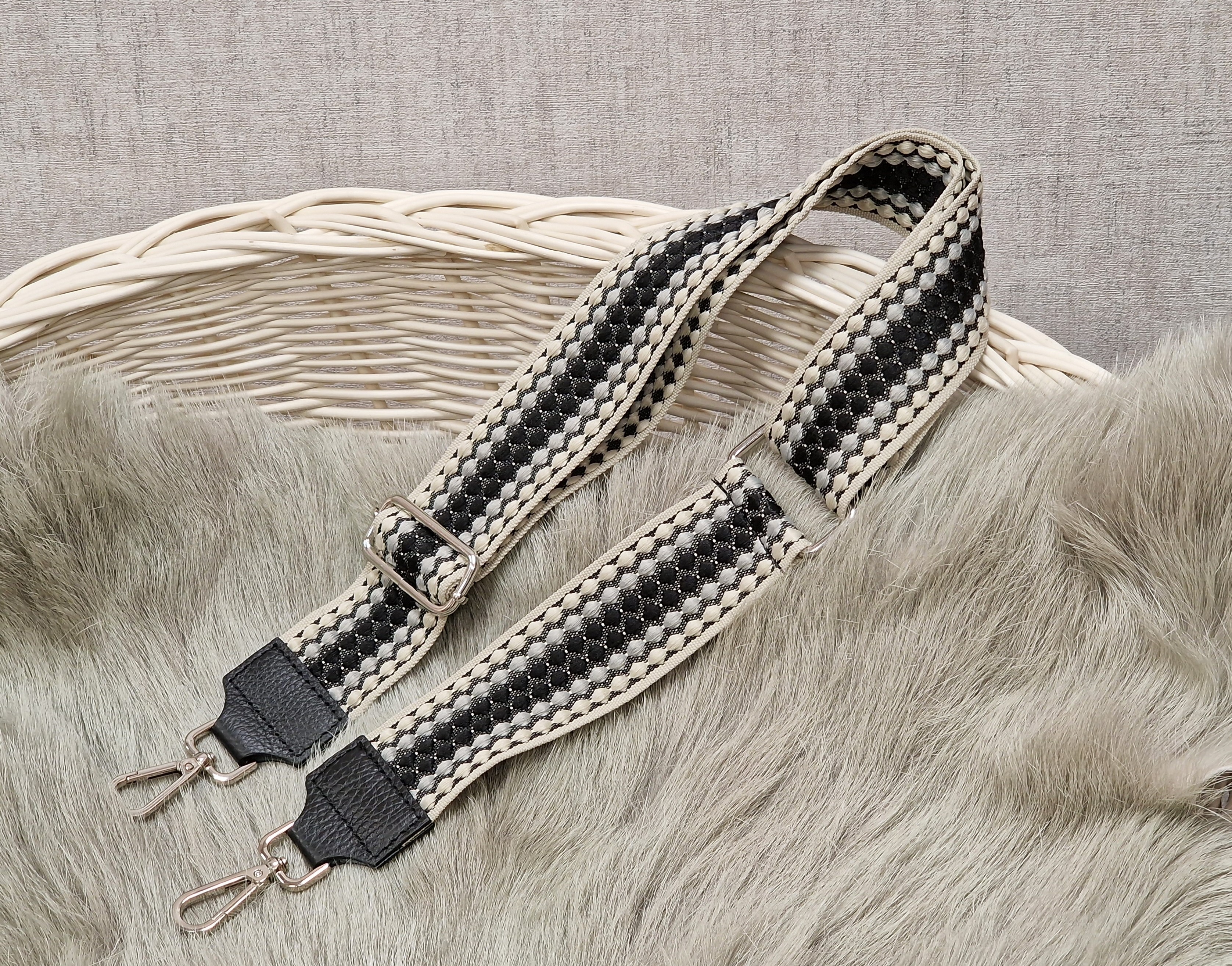 Wechselgurt für Taschen – Schwarz 8 – Taschenriemen