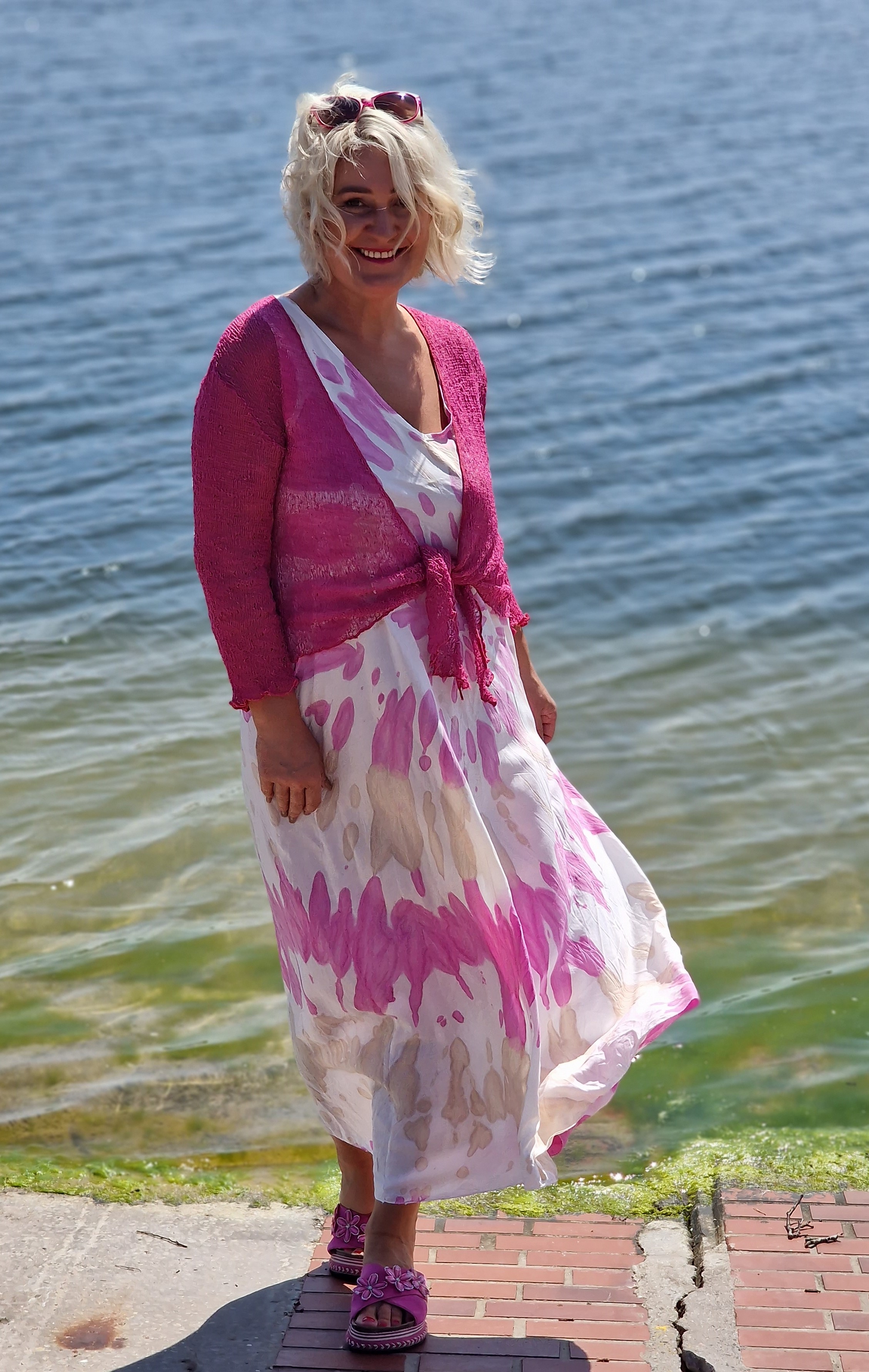 leichter Sommer Bolero – Sommerweste – leicht transparente Jäckchen 