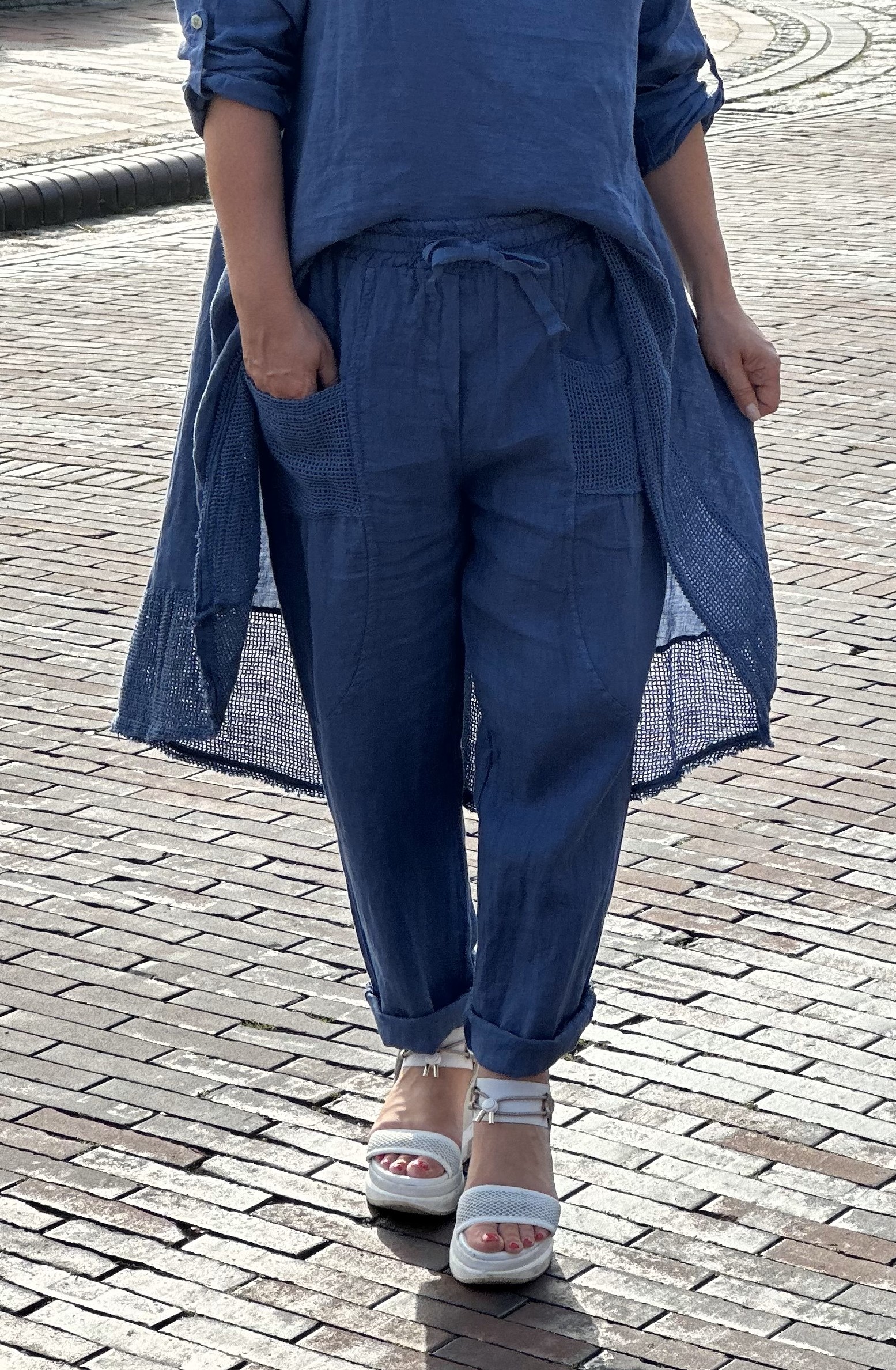 Leinen Hose  – Sommerhose – Damenhose 