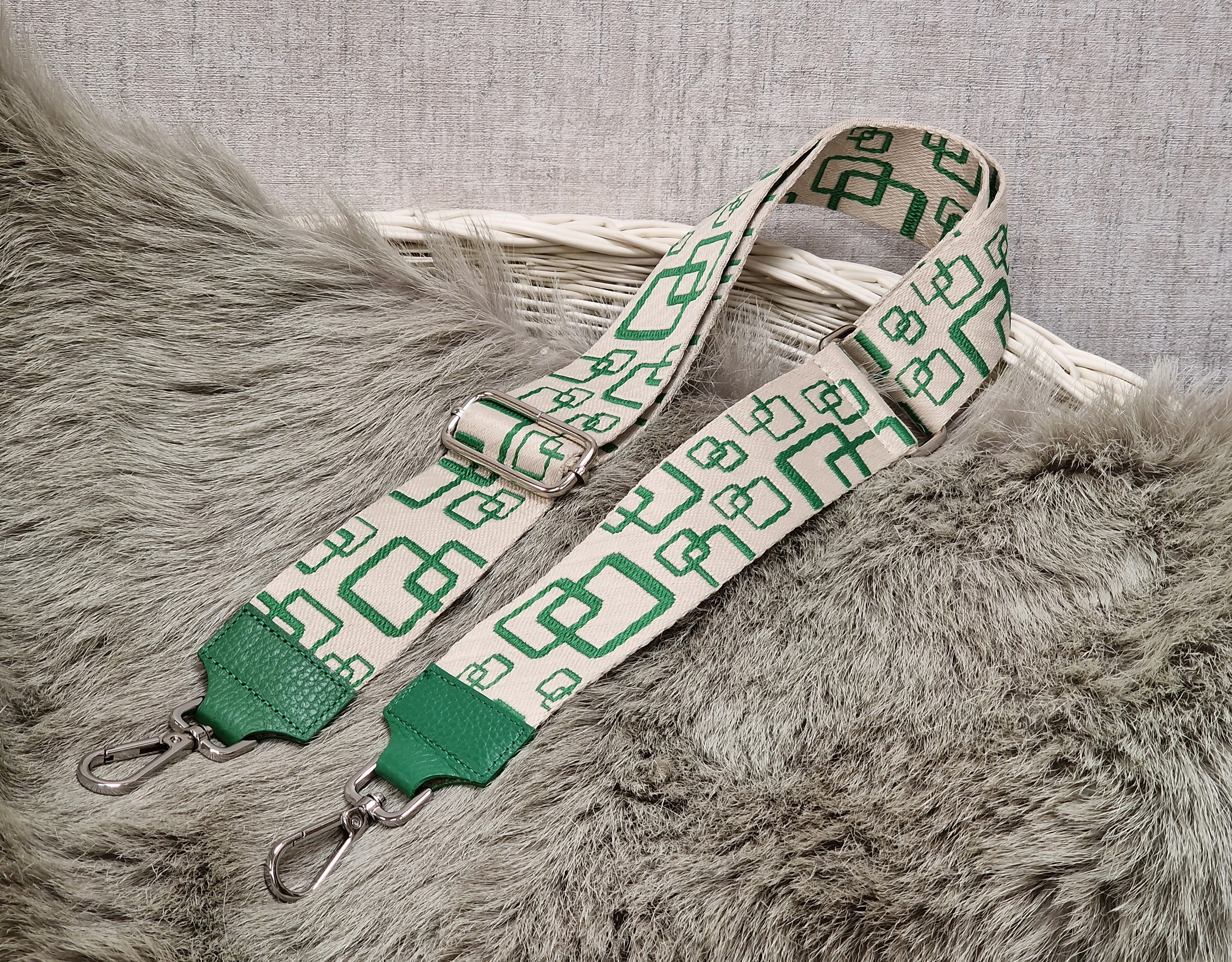 Wechselgurt für Taschen – Grasgrün 9 – Taschenriemen  