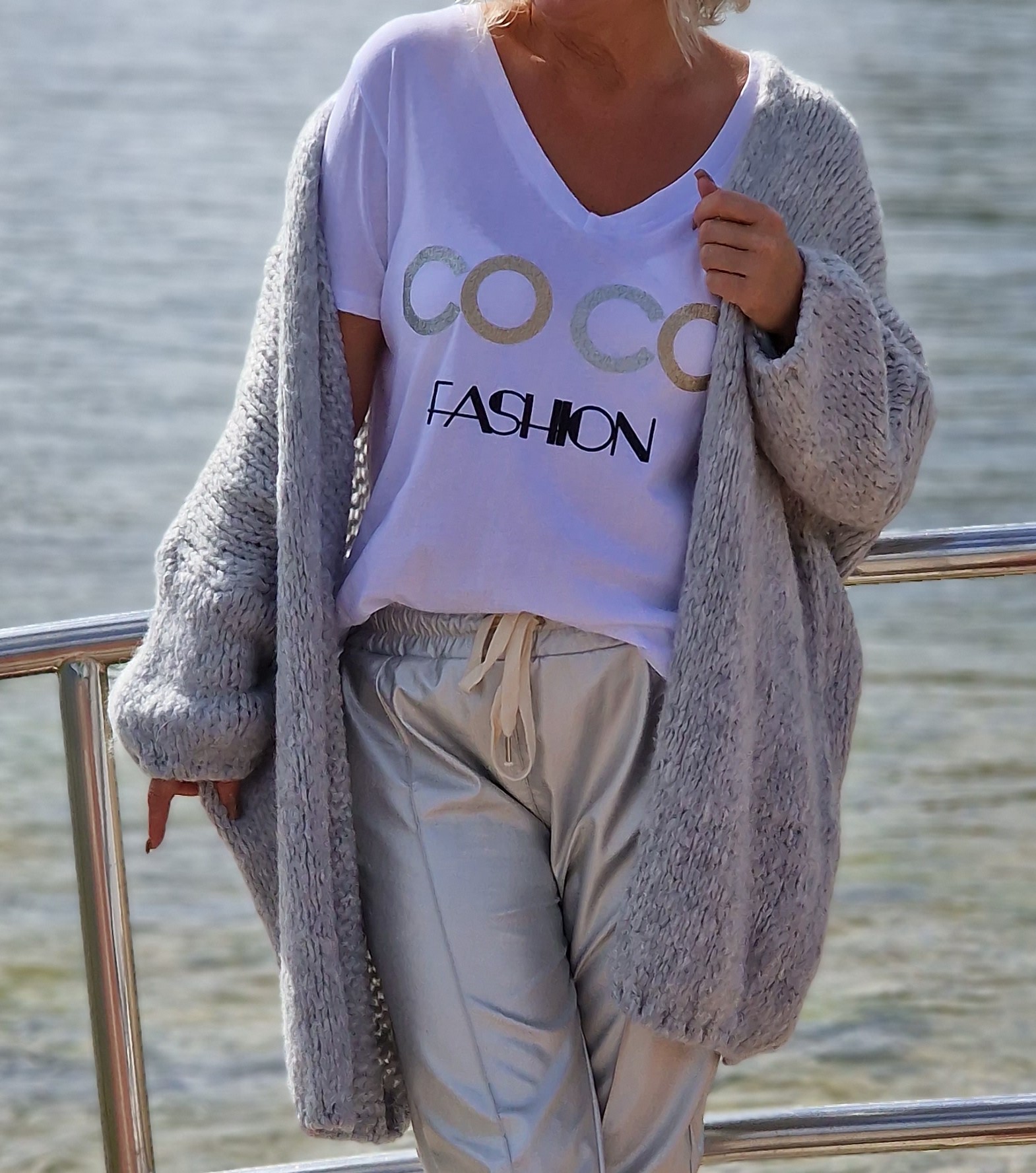 T-Shirt "Coco Fashion" – Druck T-Shirt – Sommershirt  