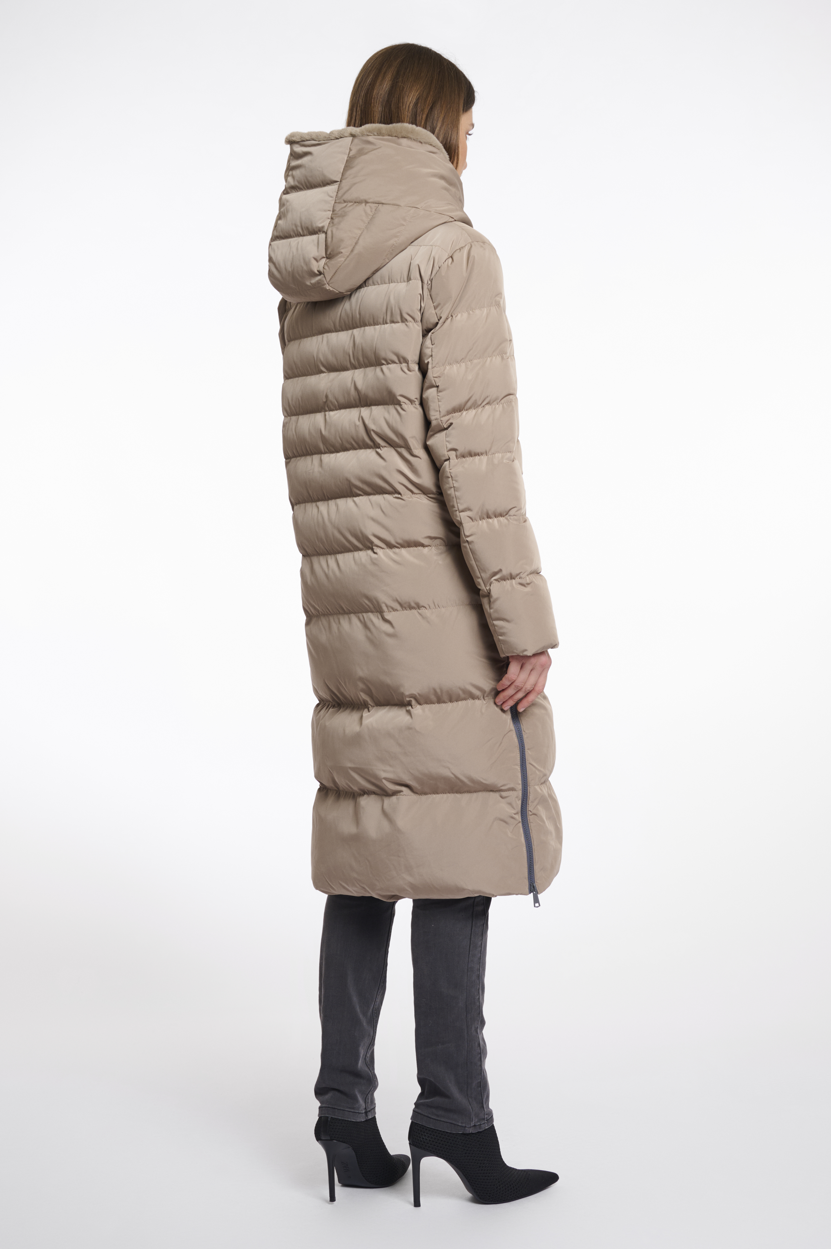 RINO & PELLE Winterjacke "Keila coat" – Kunstfell – Damenjacke – Wintermantel