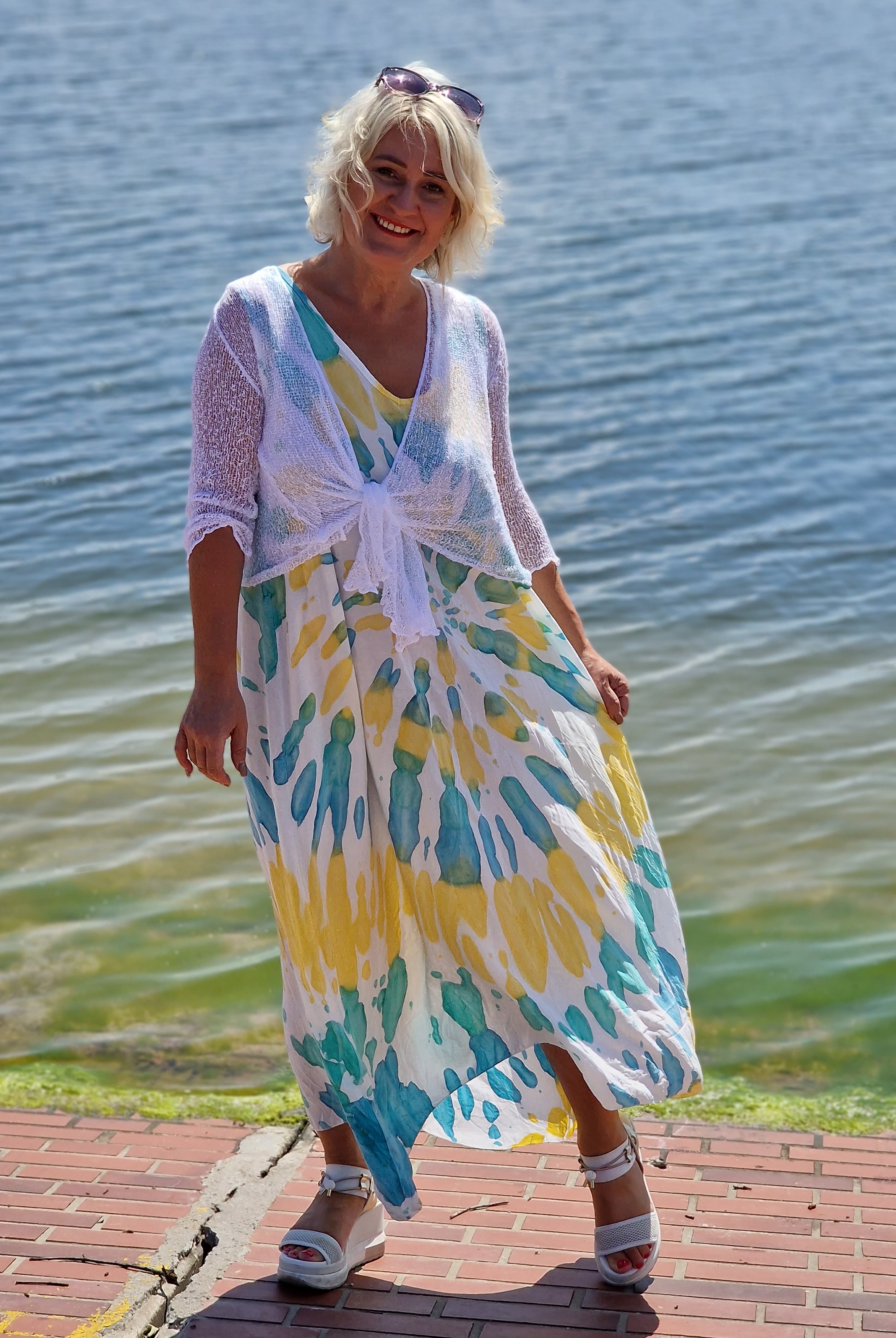 leichter Sommer Bolero – Sommerweste – leicht transparente Jäckchen 
