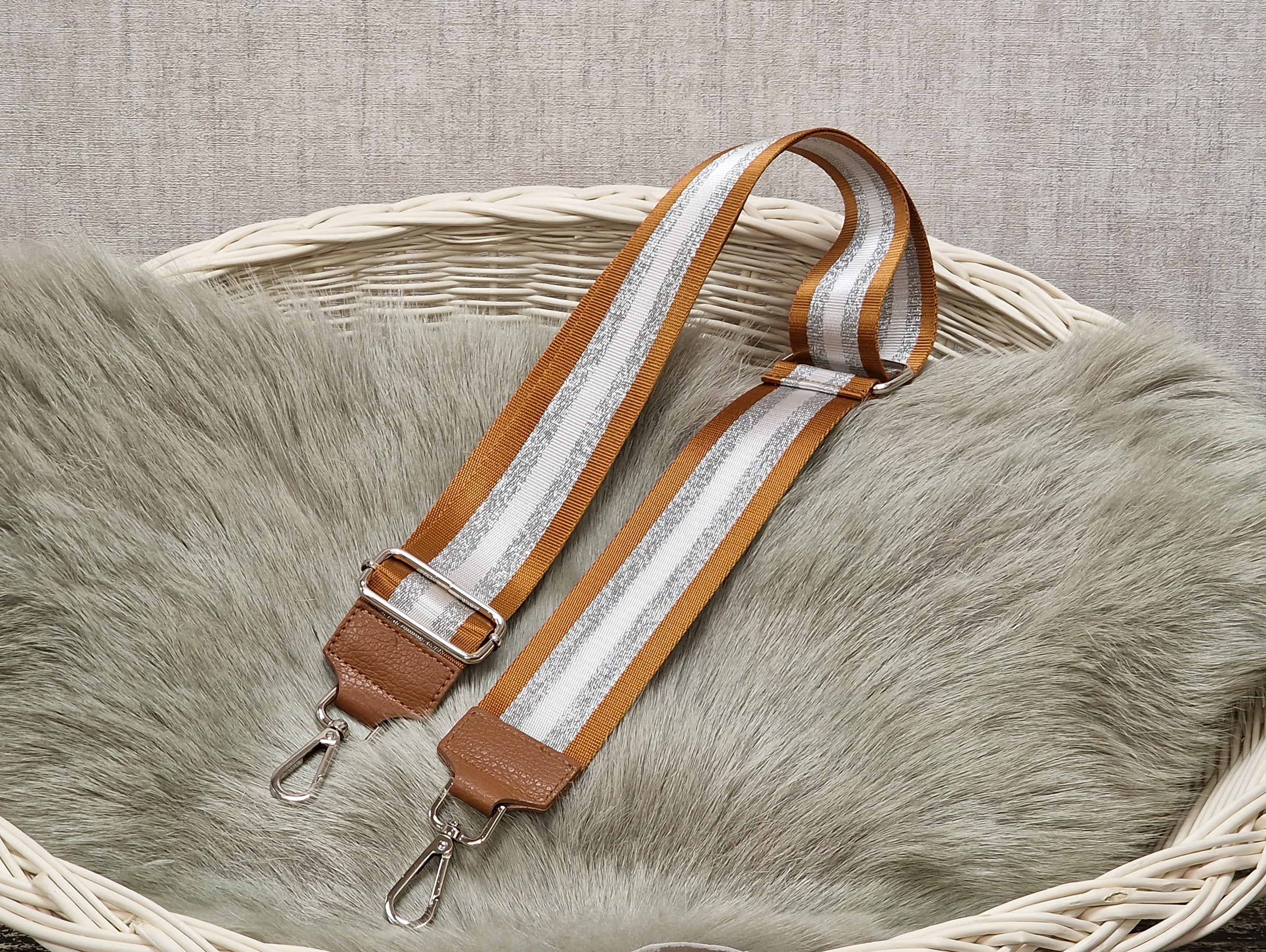 Wechselgurt für Taschen – Rostbraun 1 – Taschenriemen