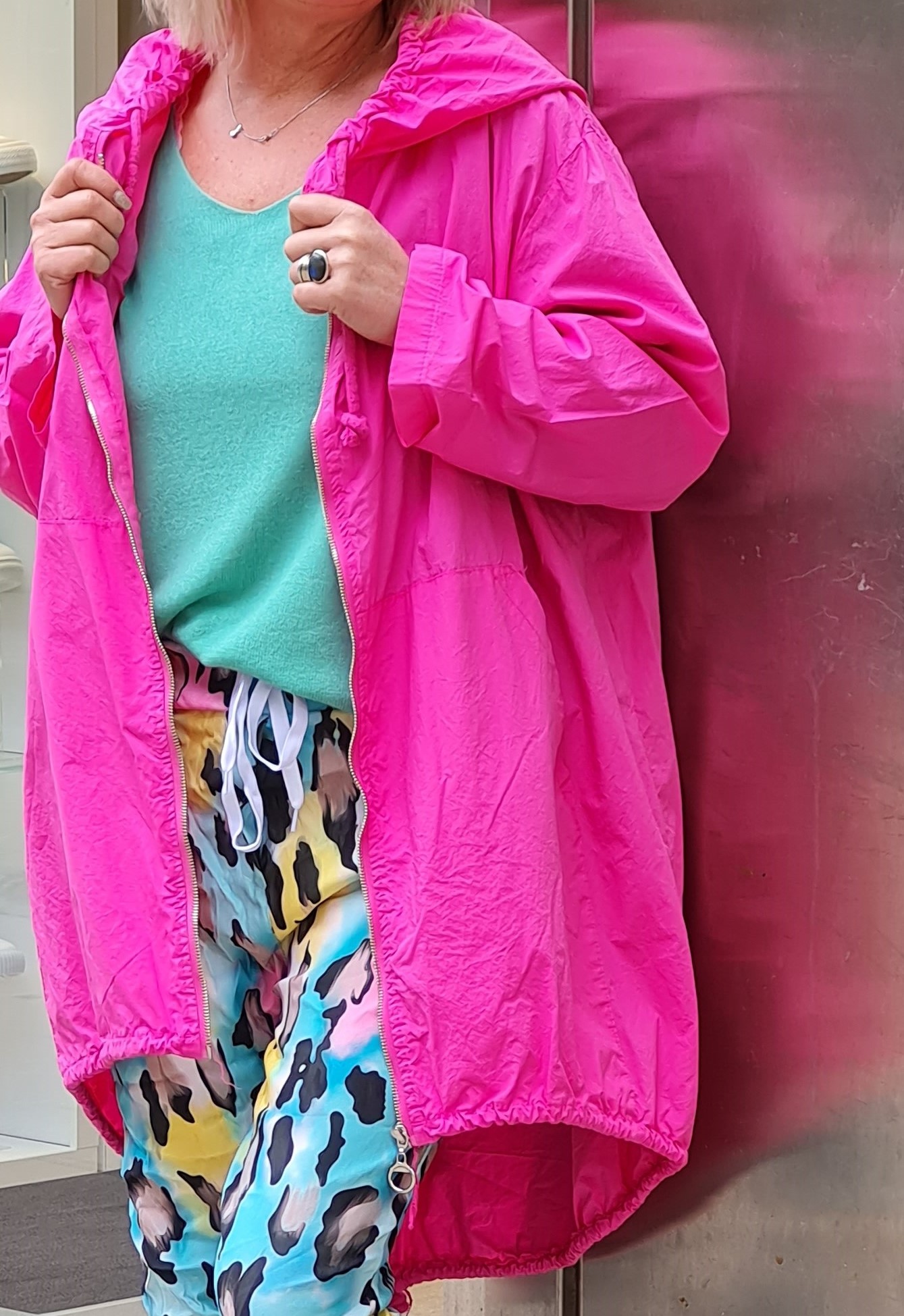 Parka mit Kaputze – Damenparka – Sommerjacke – "Diva"