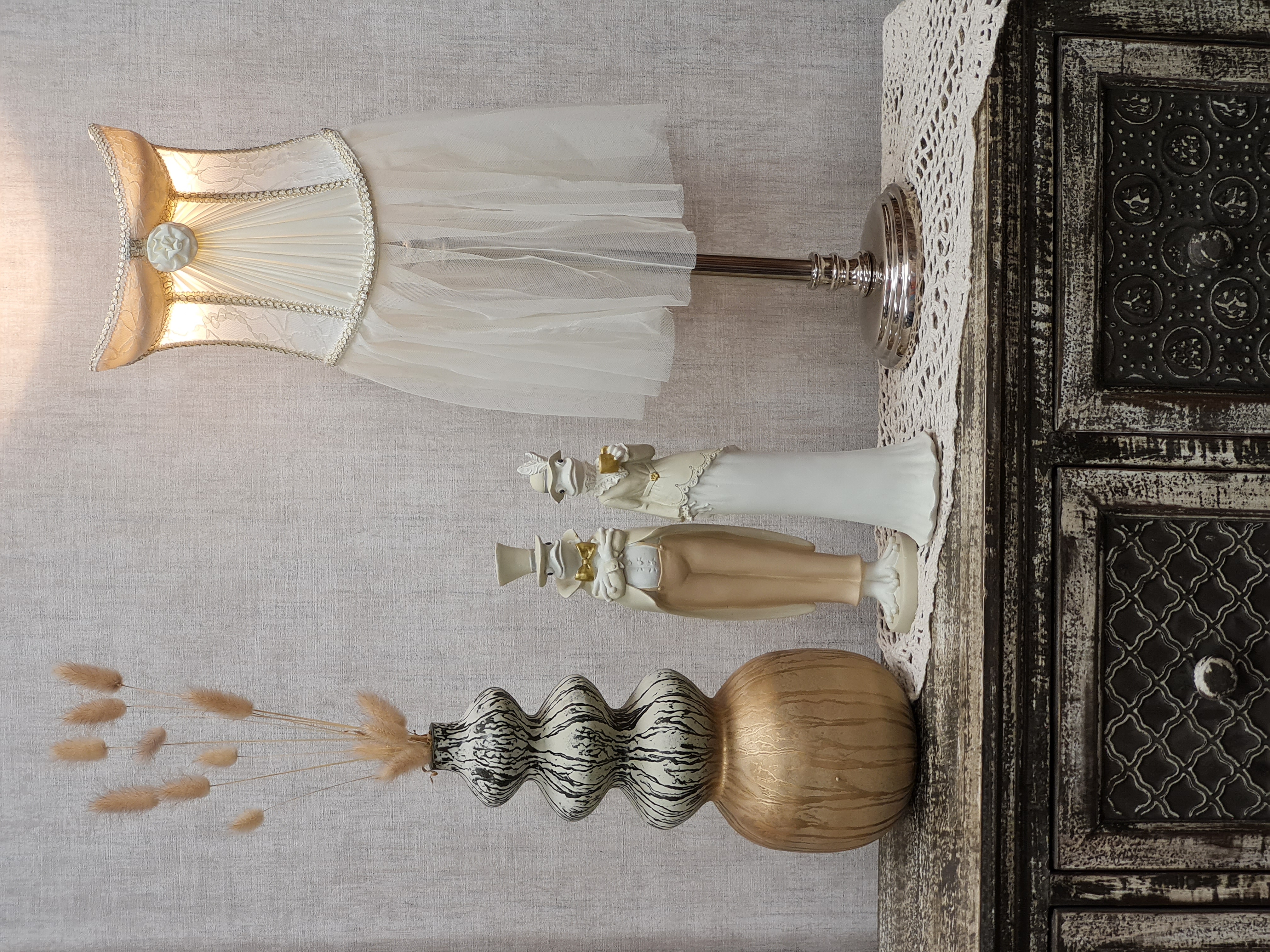 Vase – Shabby Chic Vase – Tischvase "Gina" 