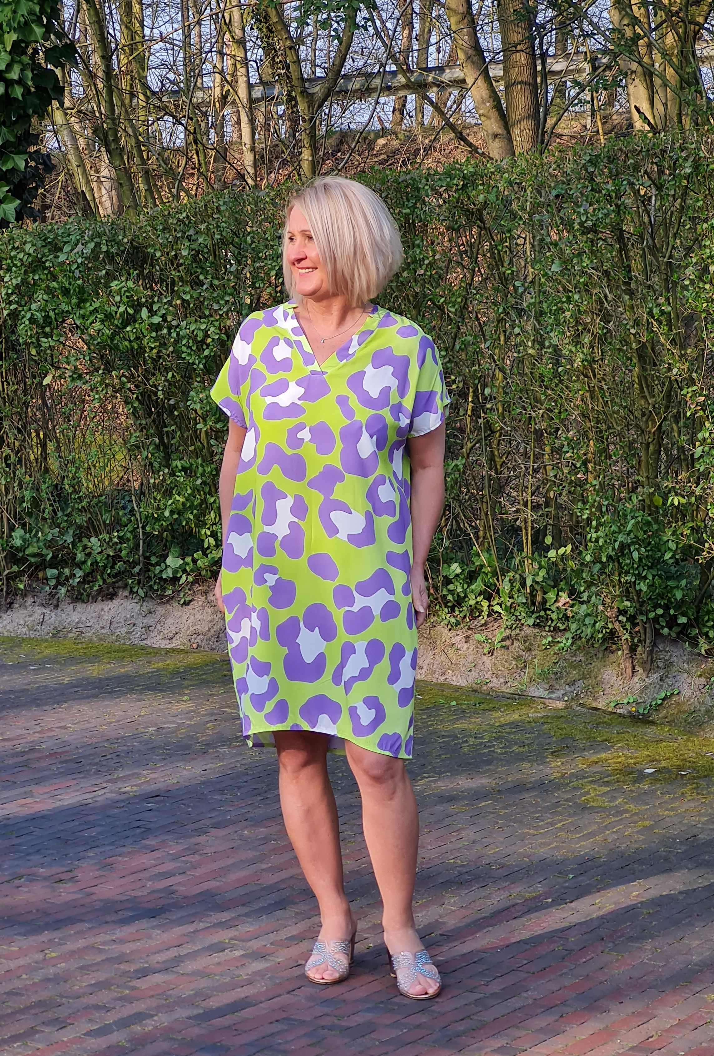 Kleid – Tunika Midi – Sommerkleid – Sommertunika – „Eva“  