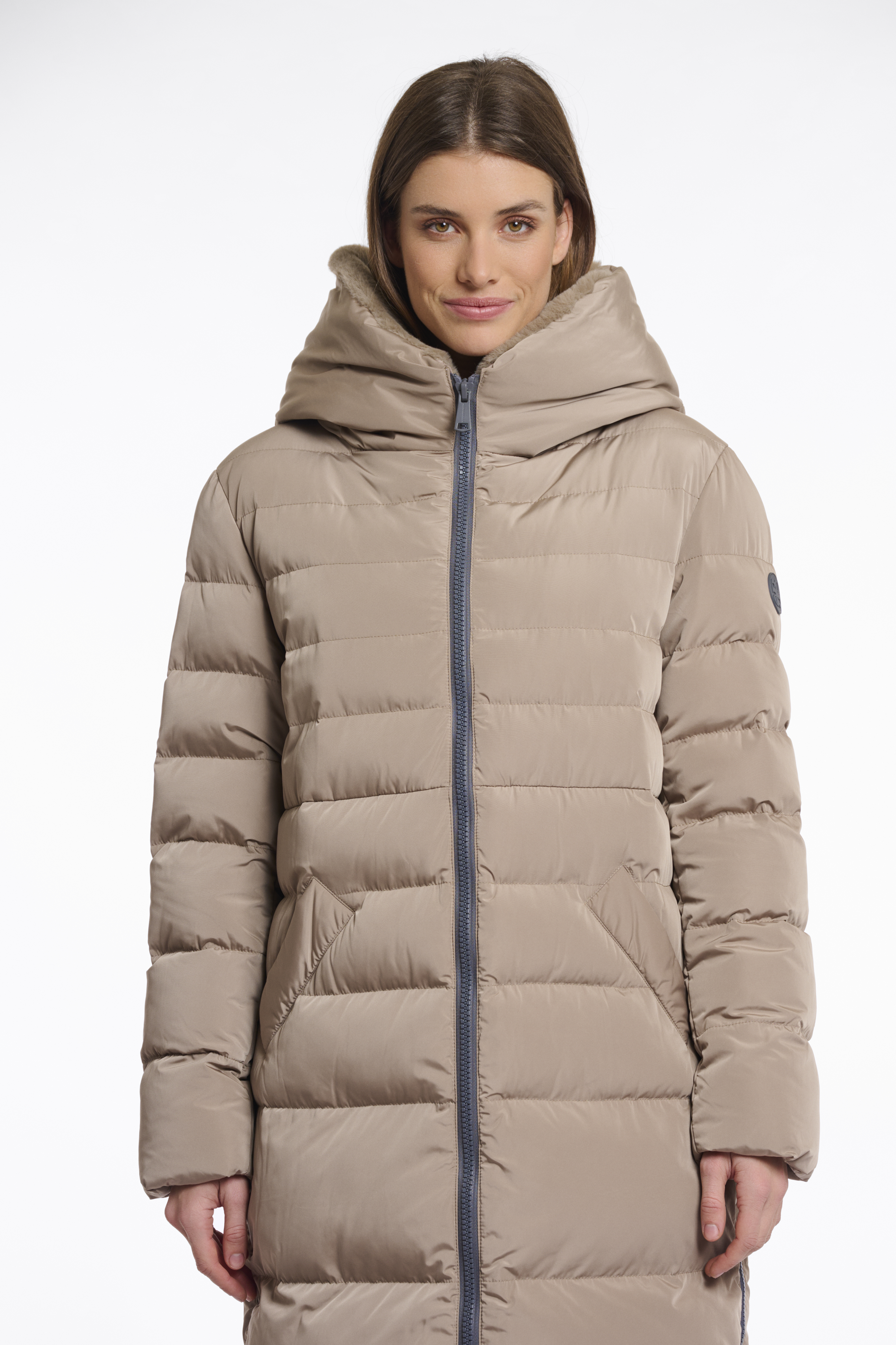 RINO & PELLE Winterjacke "Keila coat" – Kunstfell – Damenjacke – Wintermantel