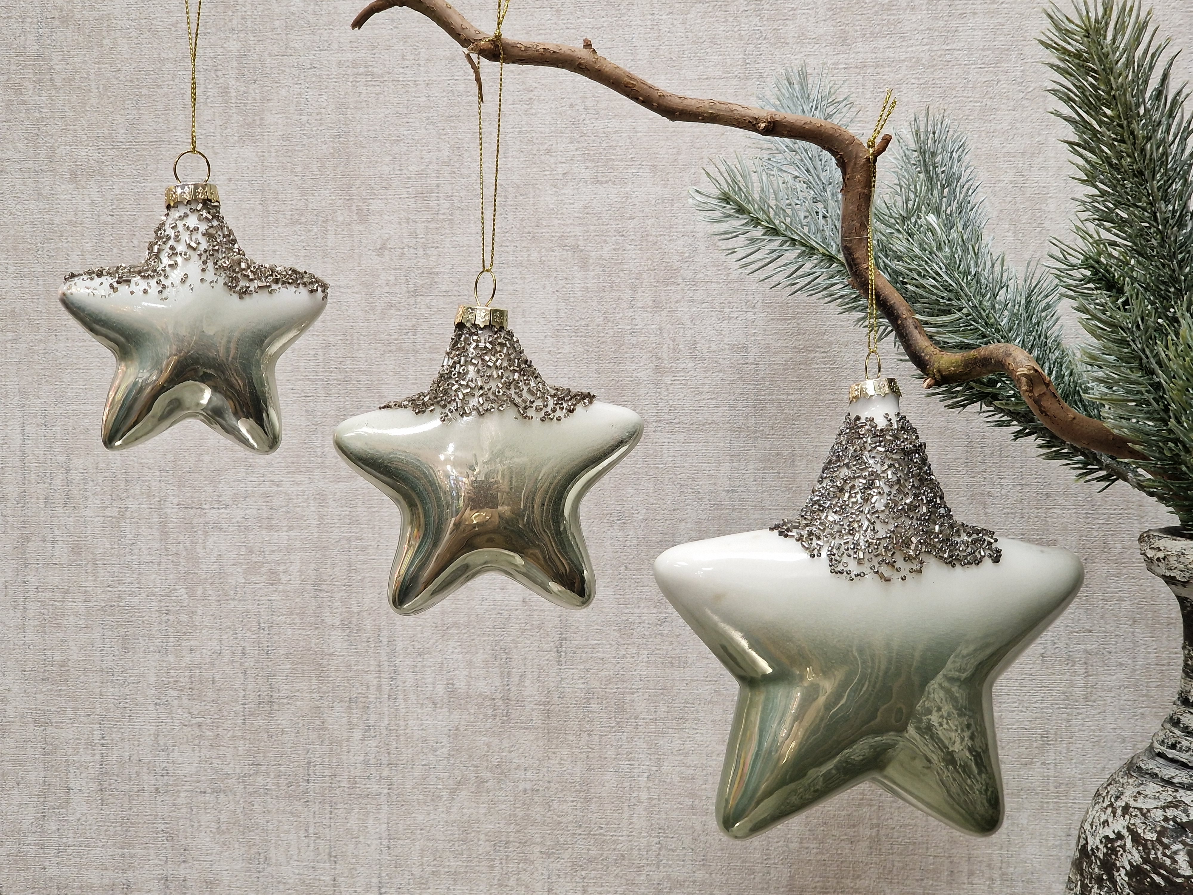 Weihnachtsbaumschmuck – Sternen – Fensterdeko – Weihnachtshänger – Dekostern