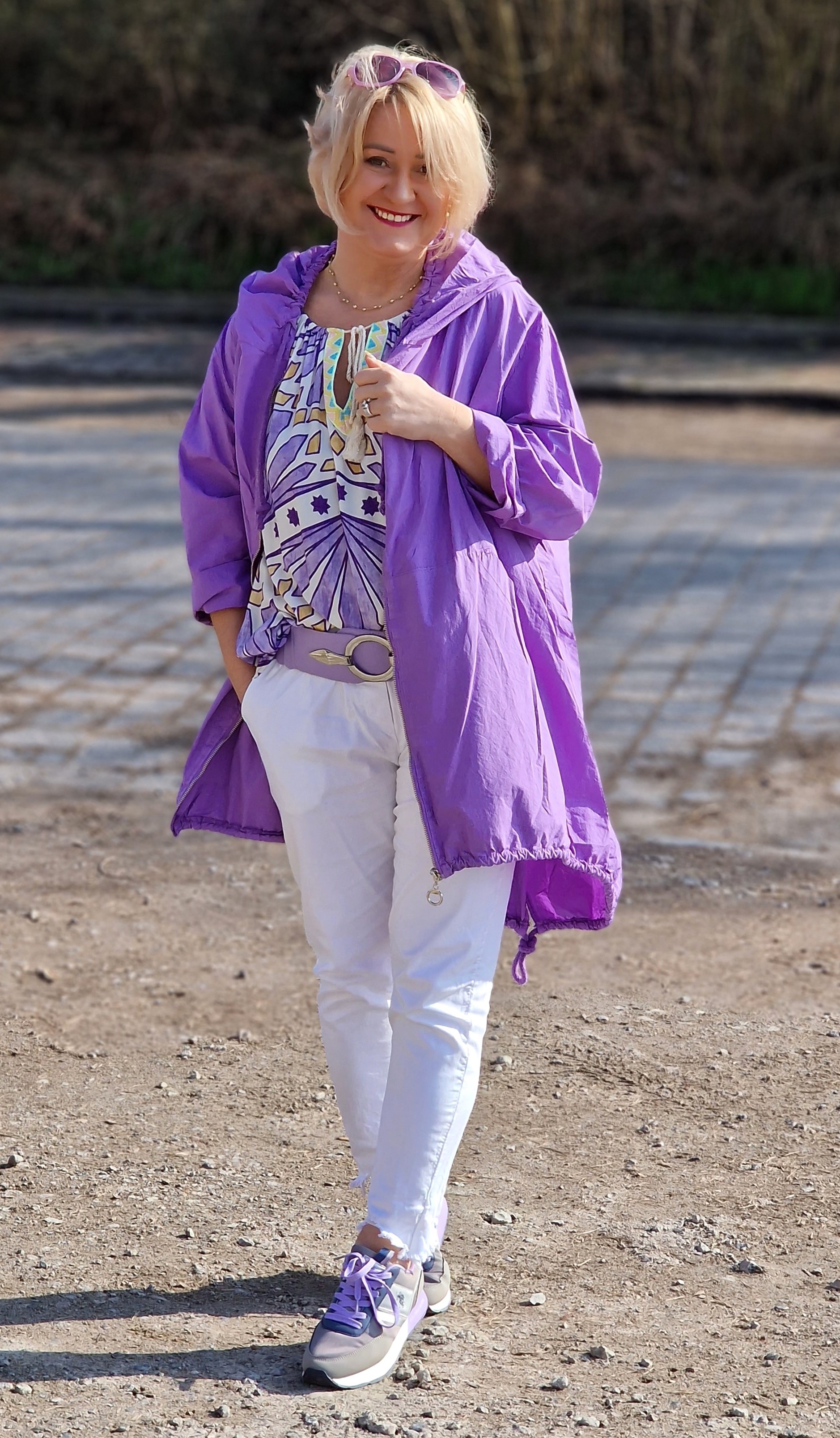 Parka mit Kaputze – Damenparka – Sommerjacke – "Diva"