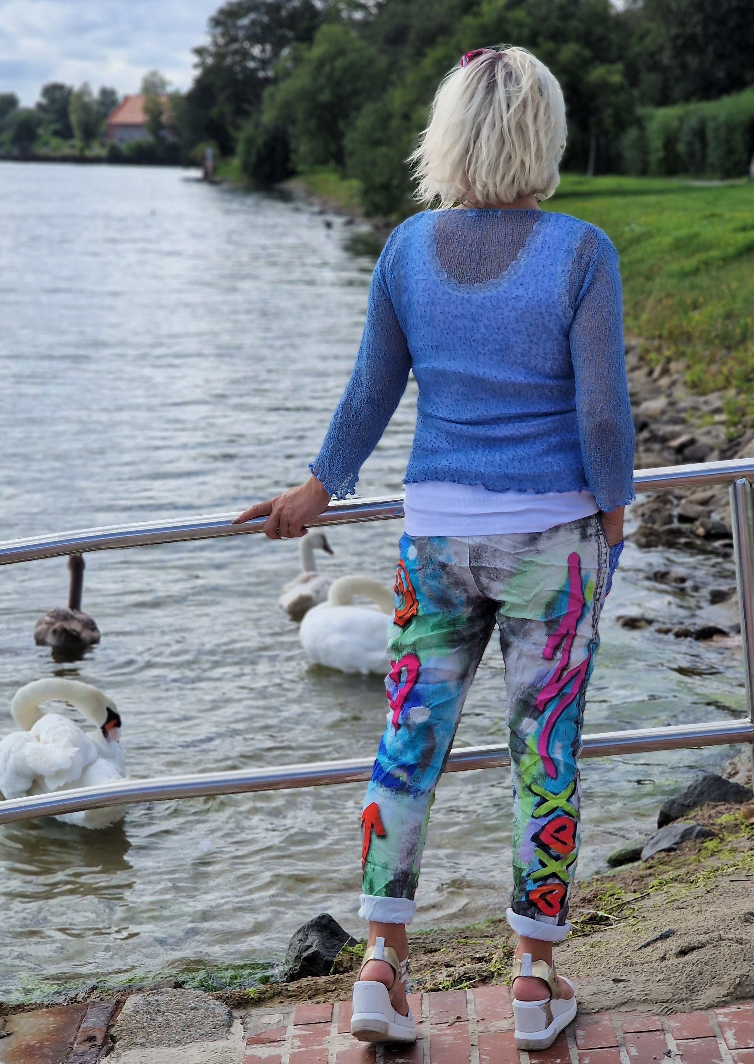 leichter Sommer Bolero – Sommerweste – leicht transparente Jäckchen 