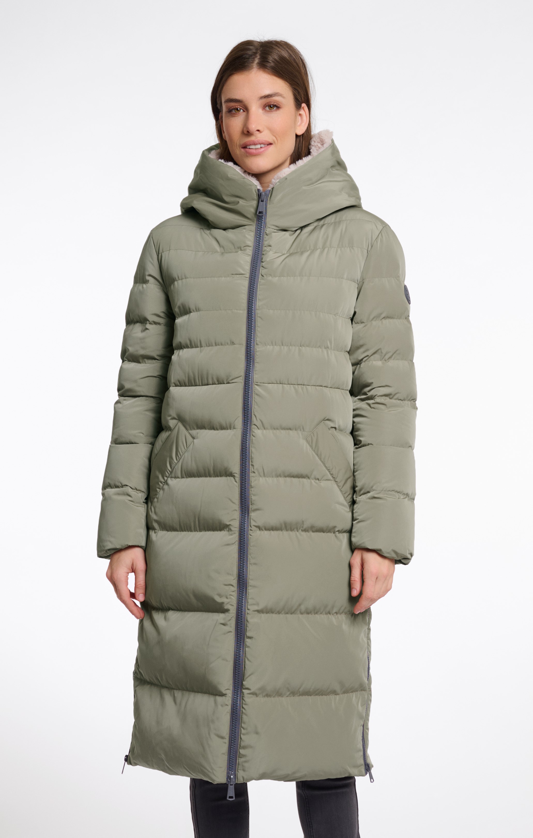 RINO & PELLE Winterjacke "Keila coat" – Kunstfell – Damenjacke – Wintermantel