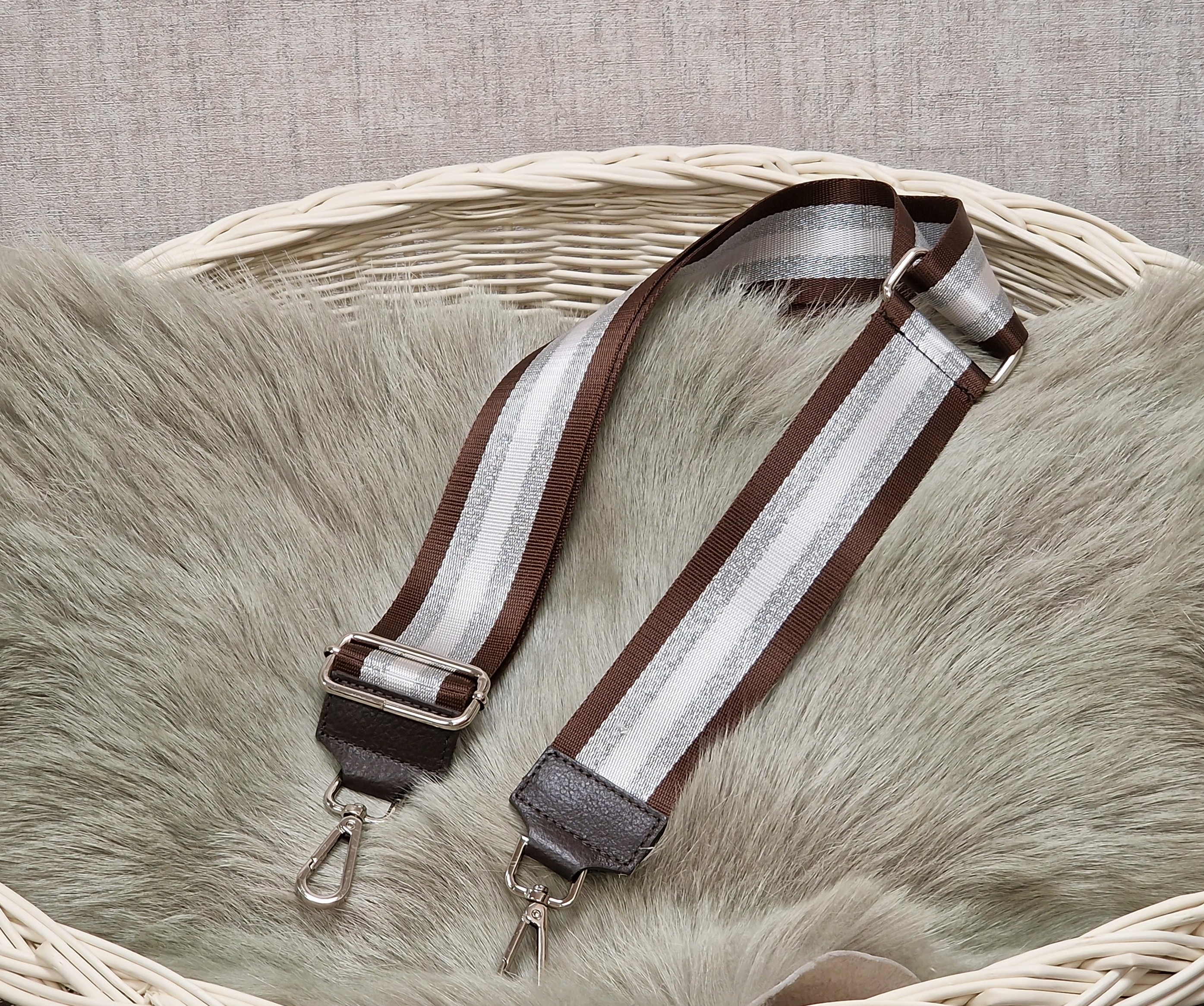 Wechselgurt für Taschen – Dunkelbraun 2 – Taschenriemen