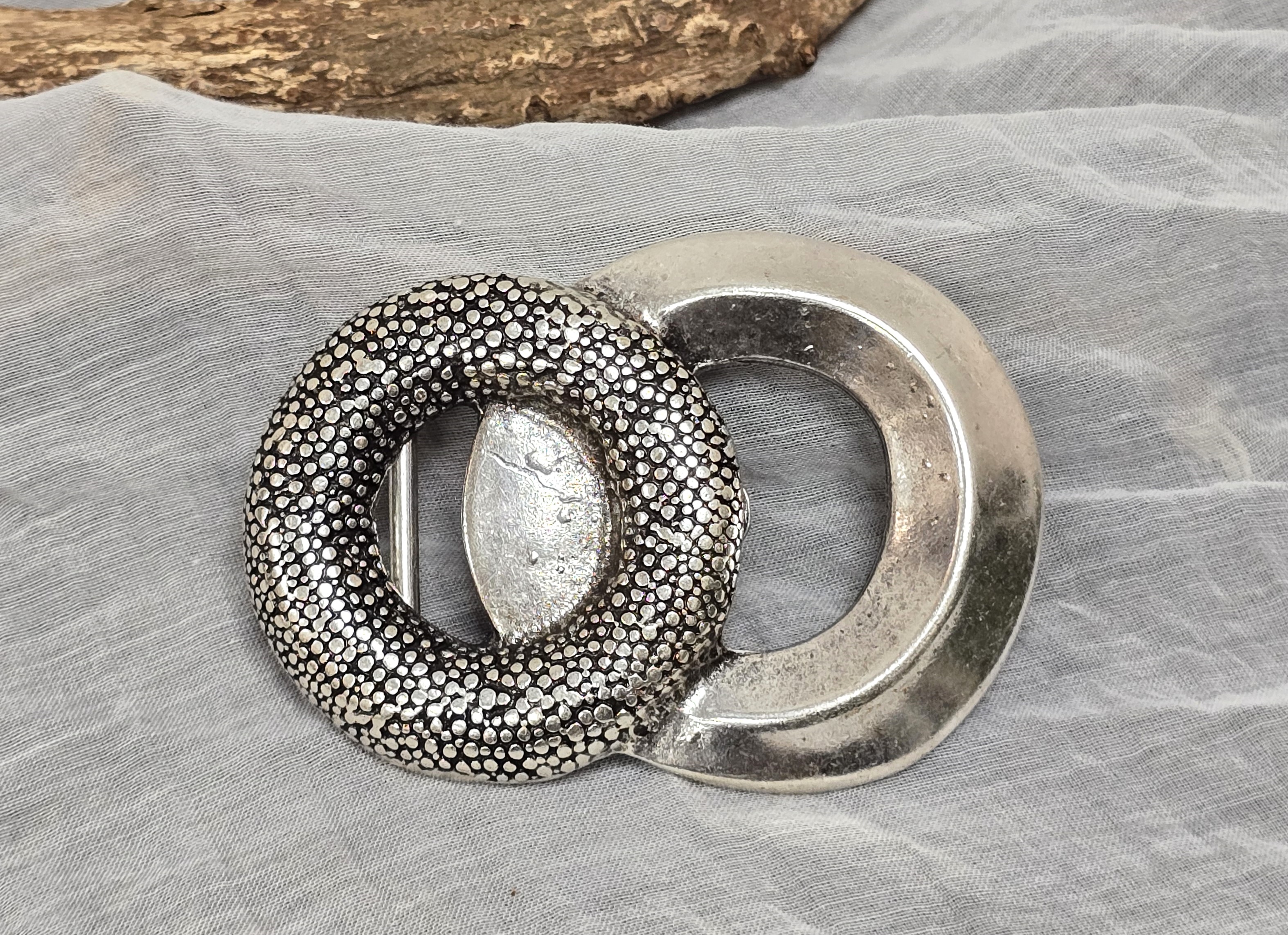 LUCA KAYZ – Gürtelschließe – Gürtelschnalle "Chain Ring" – Wechselschließe für Gürtel – MIX AND MATCH  