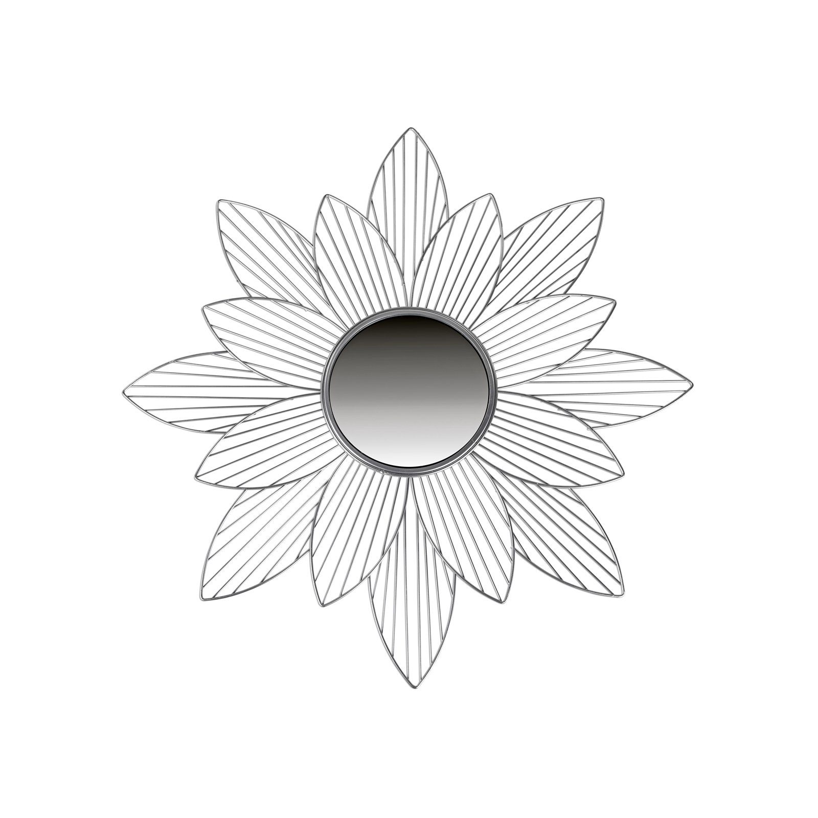 Wandspiegel - Spiegel - "Blume I" - Ø68 cm