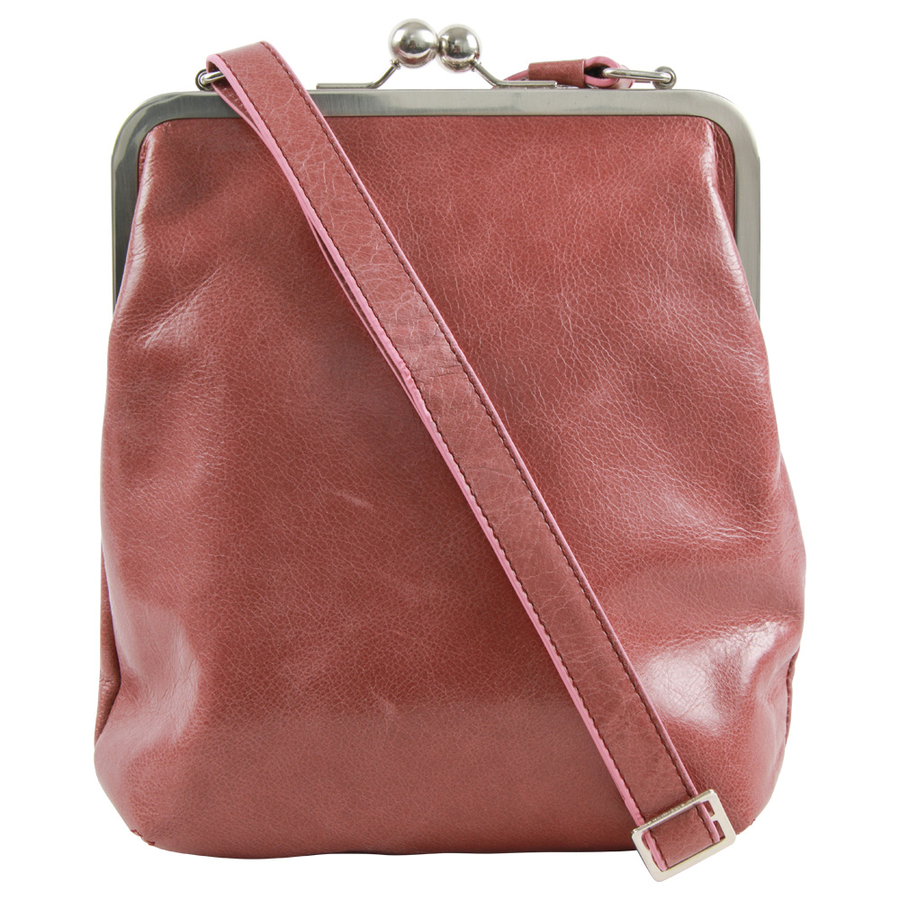 Umhängetasche –  Ledertasche – Vintage – Altrosa –  Volker Lang "BT2 Lola"