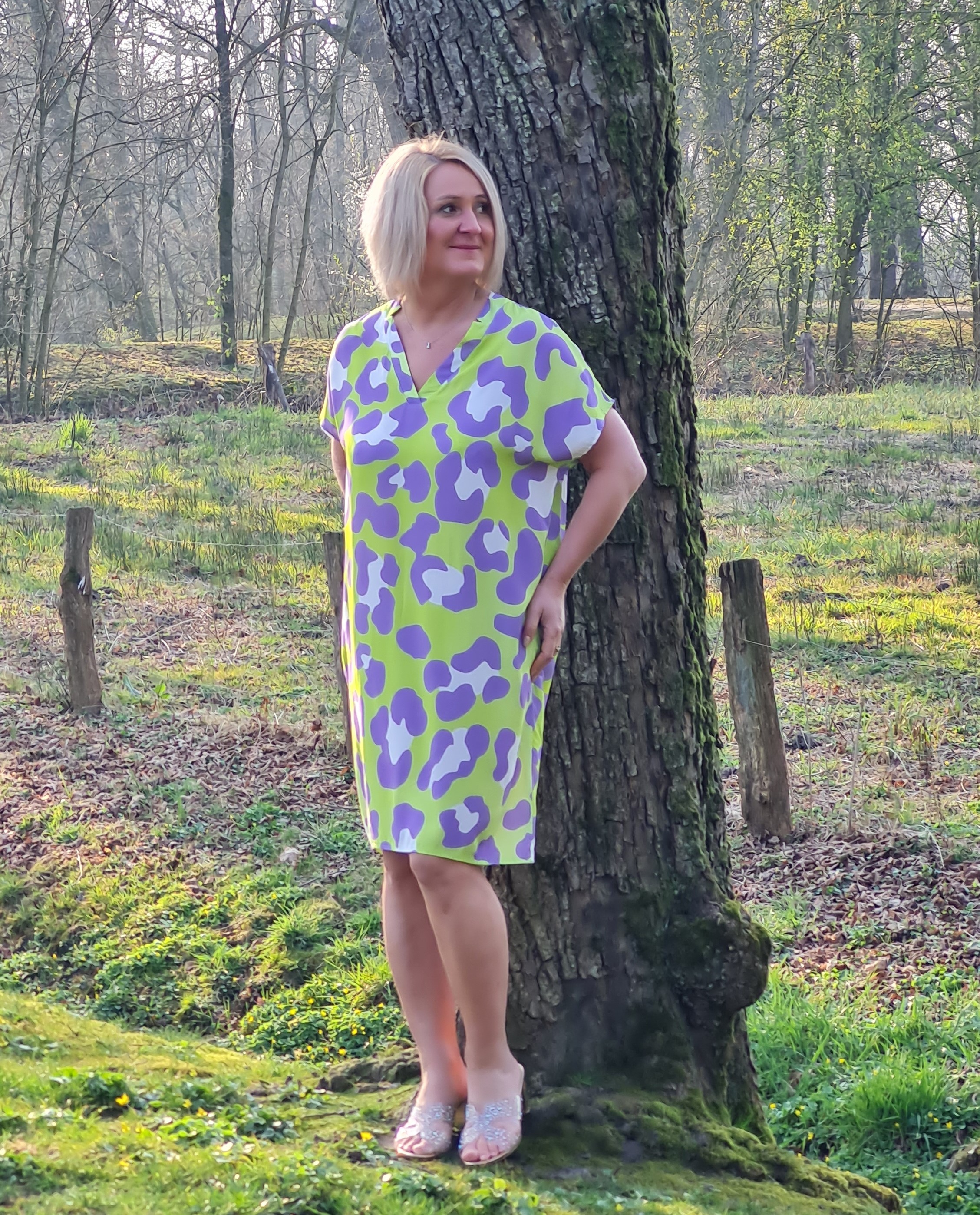 Kleid – Tunika Midi – Sommerkleid – Sommertunika – „Eva“  
