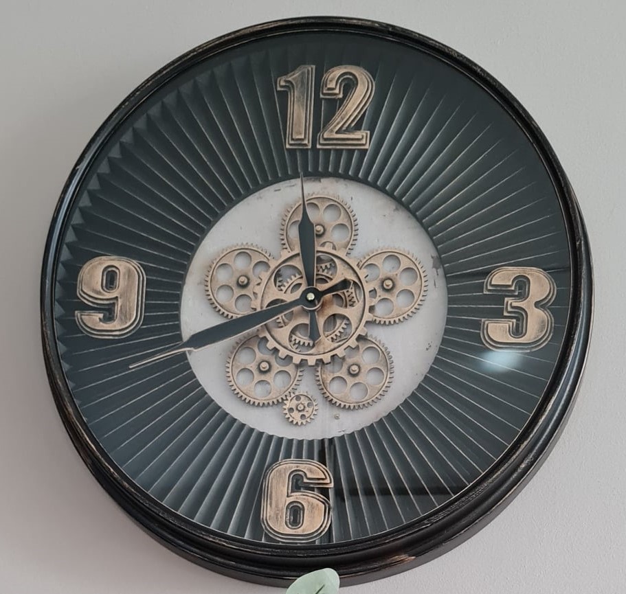 Wanduhr "Industriell I" - Ø60 cm