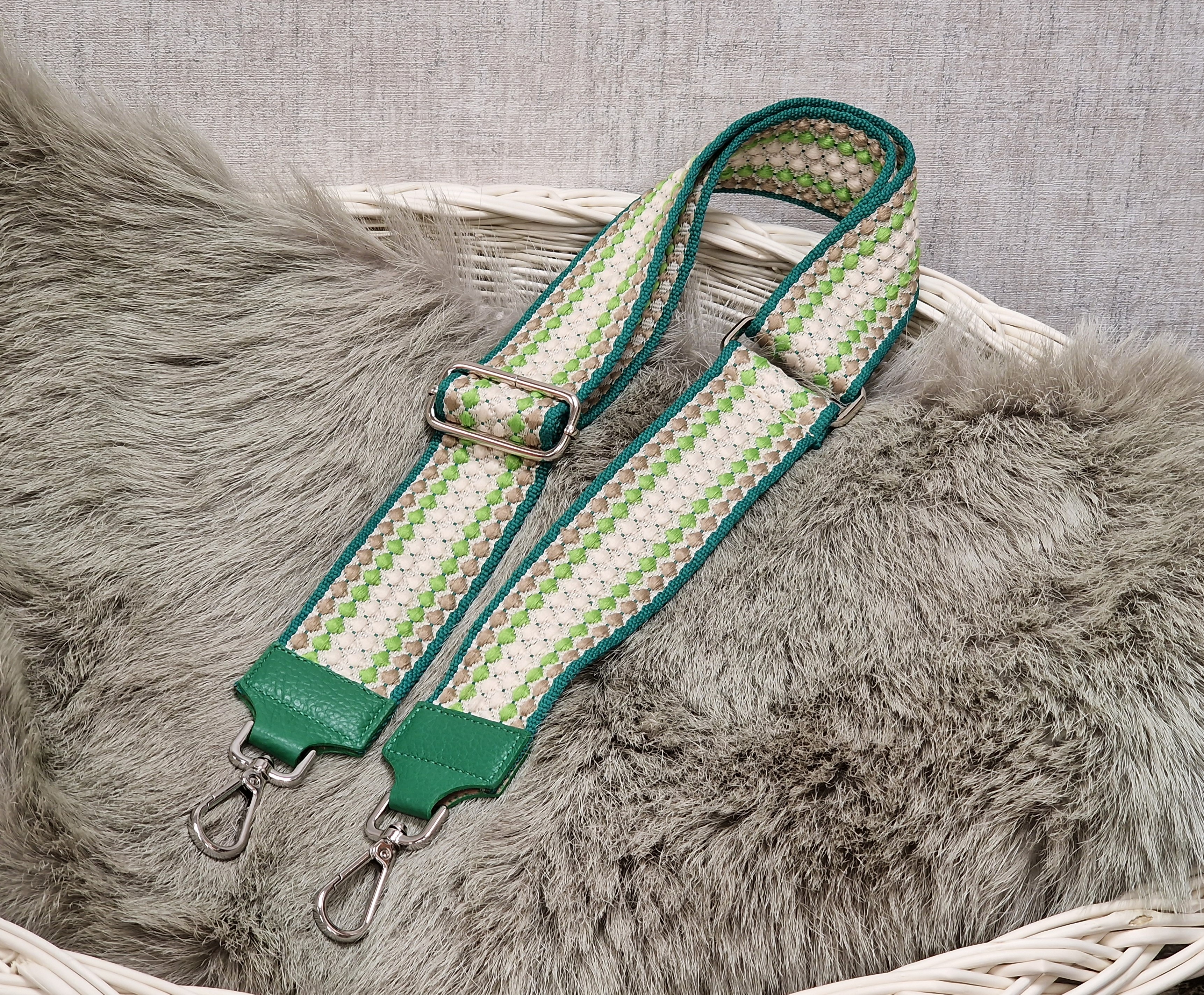 Wechselgurt für Taschen – Grasgrün 5 – Taschenriemen 