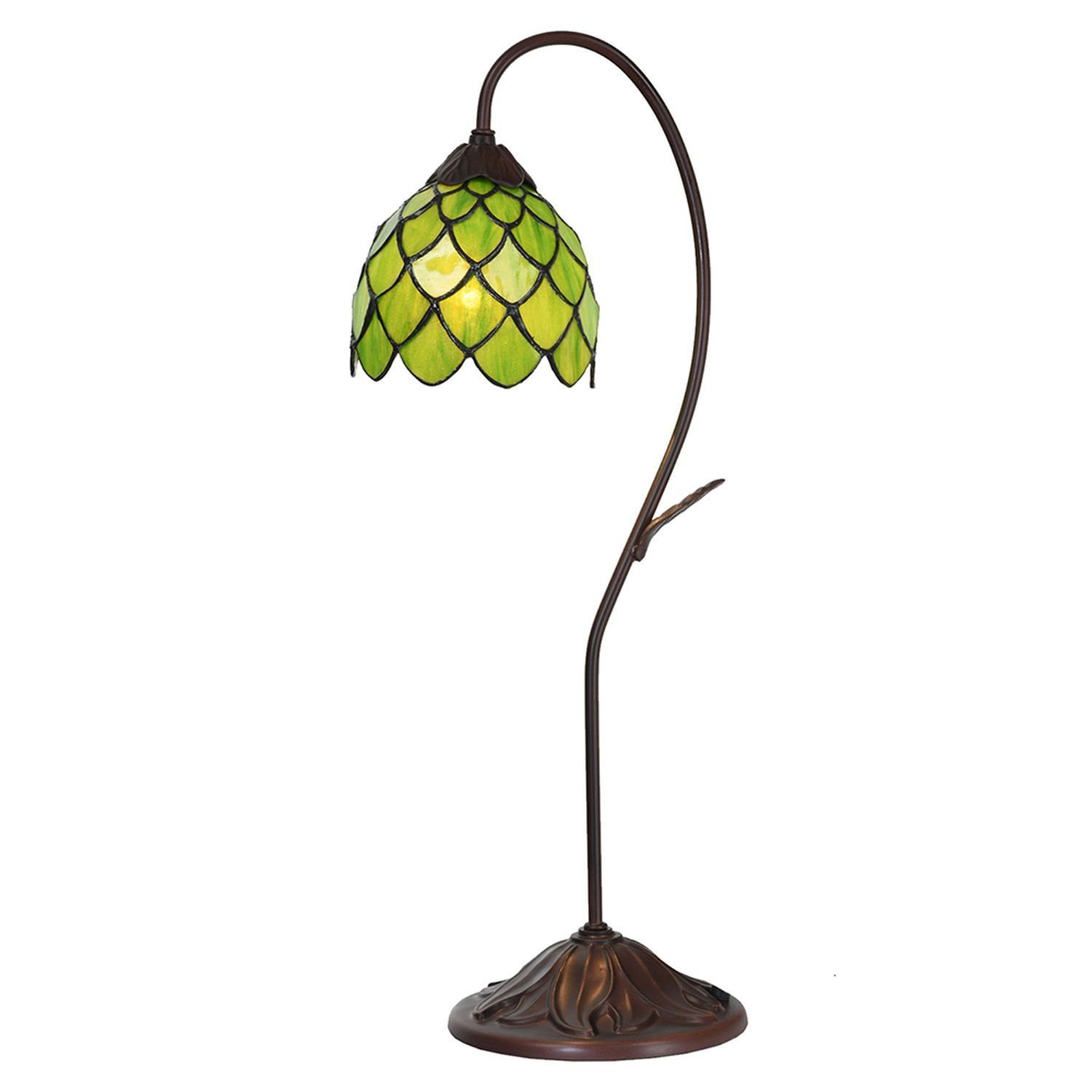 Nostalgische Lampe – Tiffany Lampe – Tischlampe – Schreibtischlampe "5LL-6045"  