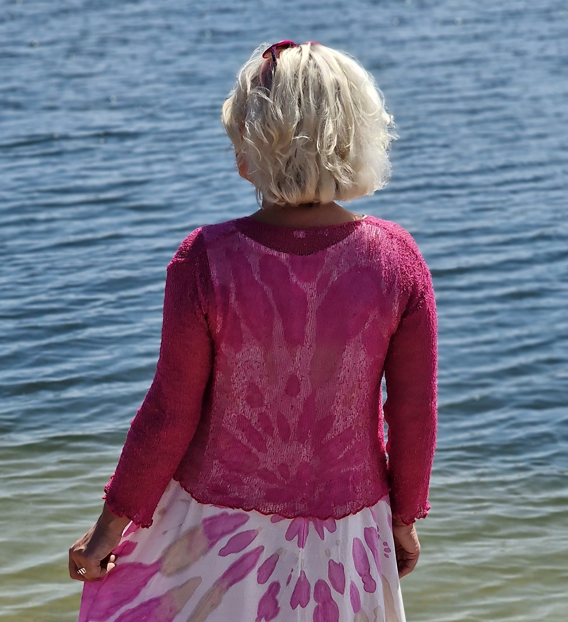 leichter Sommer Bolero – Sommerweste – leicht transparente Jäckchen 