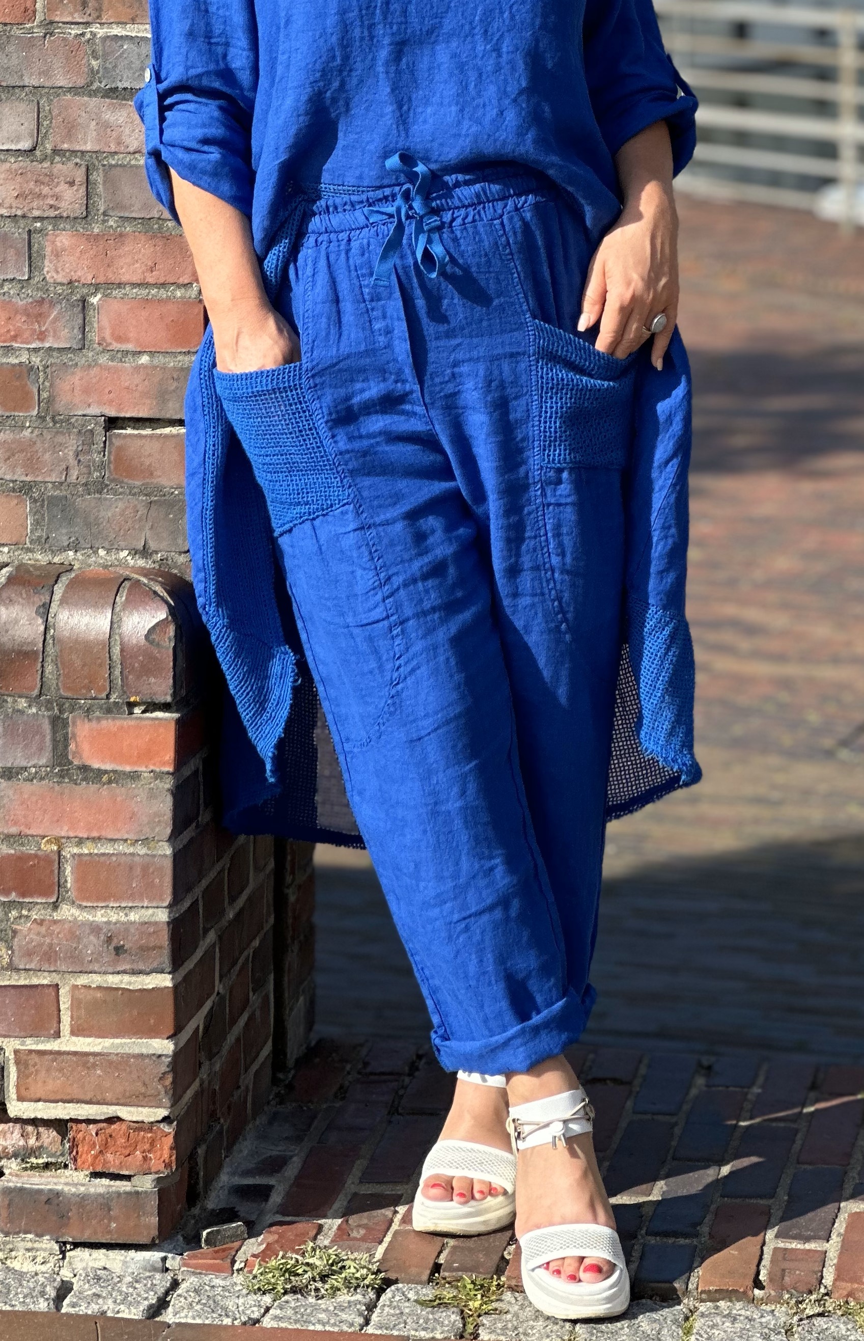 Leinen Hose  – Sommerhose – Damenhose 