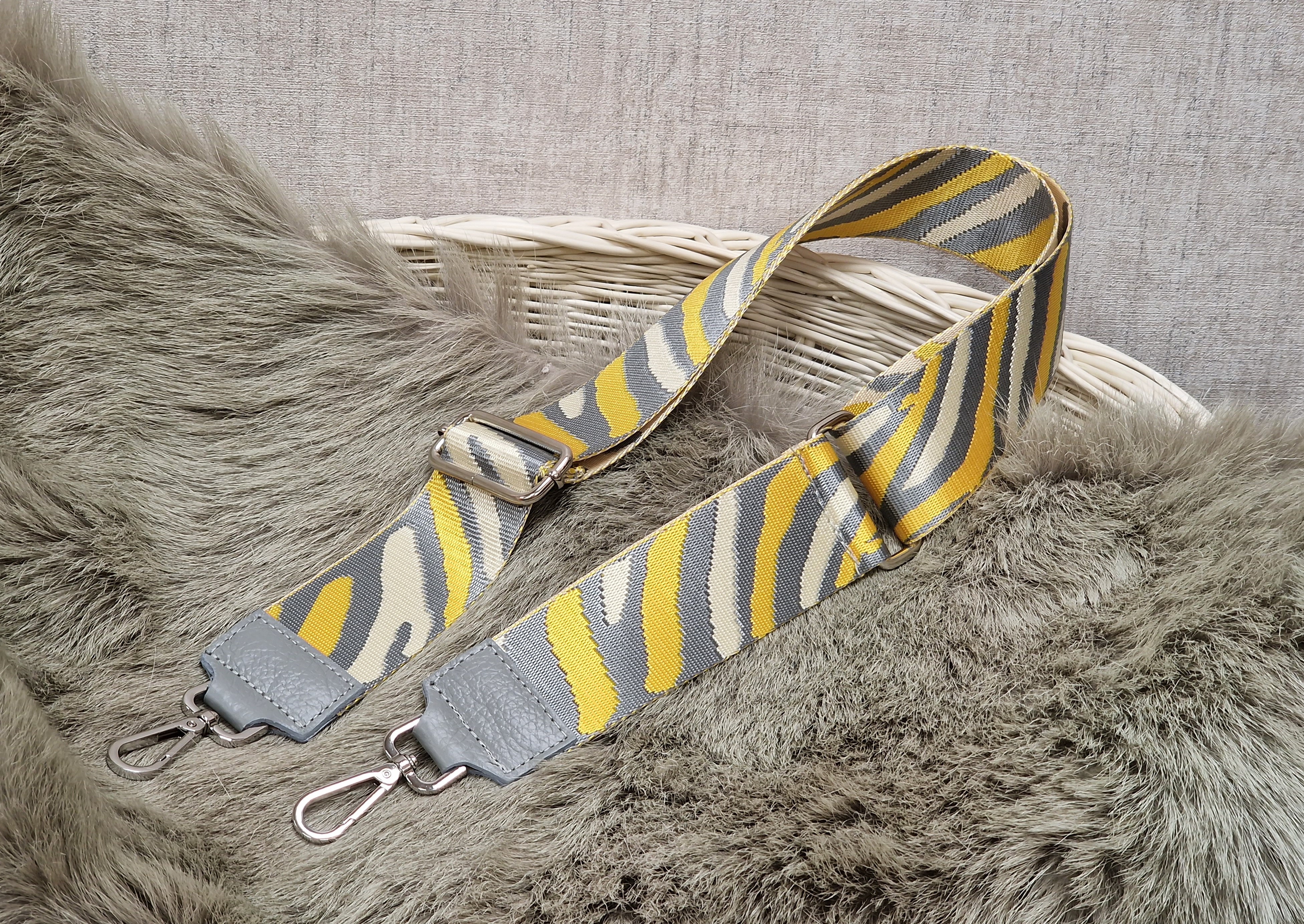 Wechselgurt für Taschen – Grau 5 – Taschenriemen 